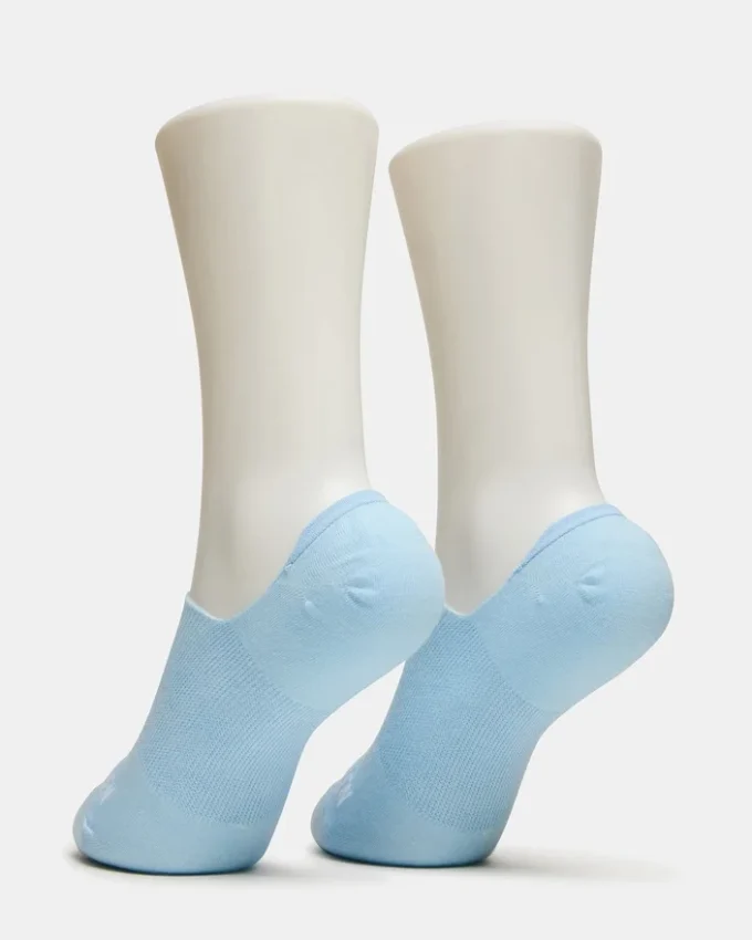 5 Pack Zoe Sneaker Socks Light Blue