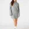 Abbie Sweater Dress Grey