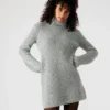 Abbie Sweater Dress Grey