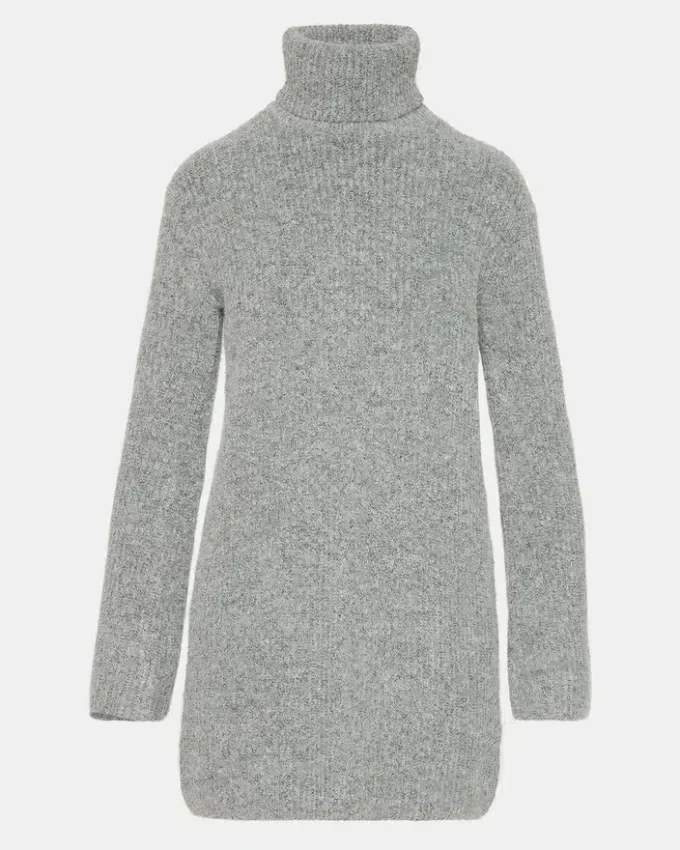 Abbie Sweater Dress Grey