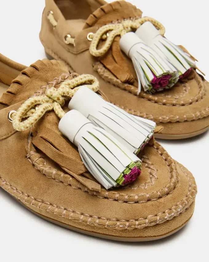 Abner Chestnut Suede