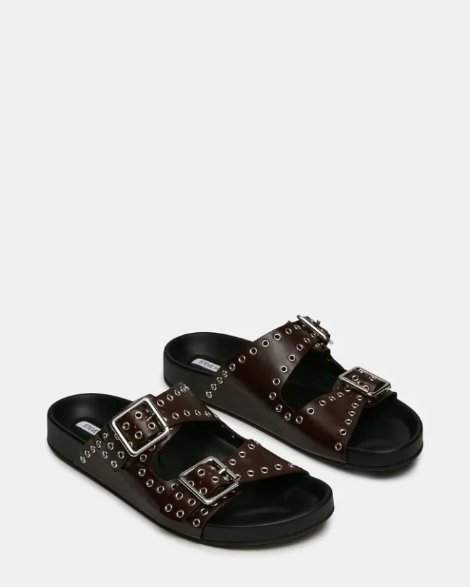 Abott Burgundy Leather