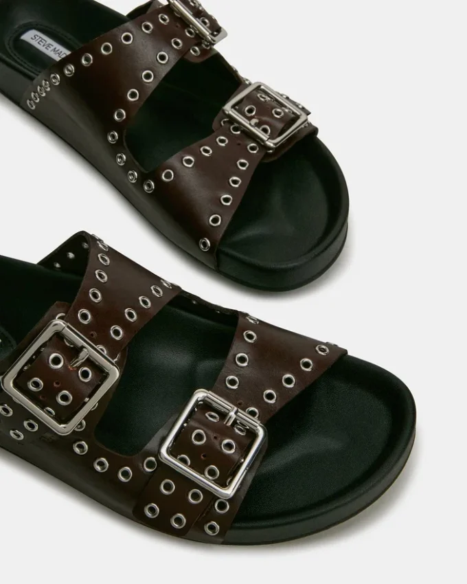 Abott Burgundy Leather