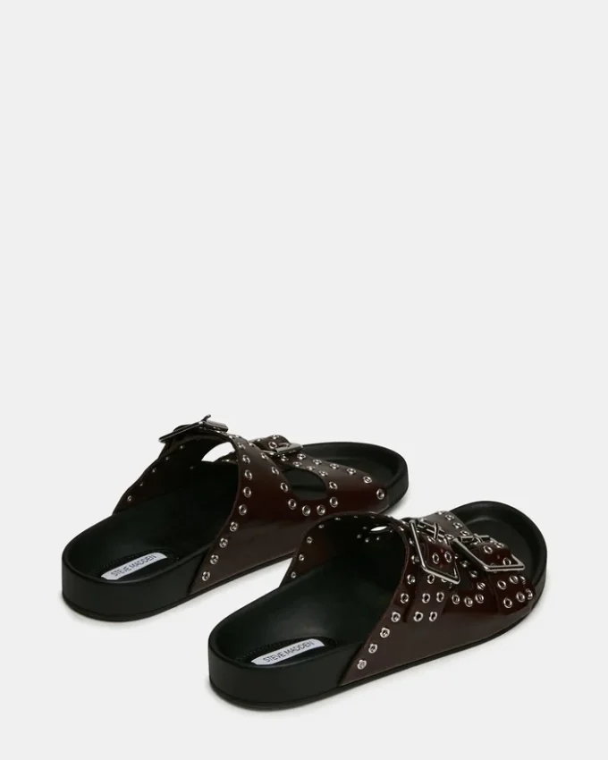 Abott Burgundy Leather