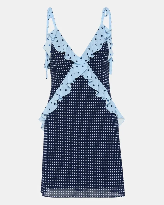 Adalina Mini Dress Vintage Navy