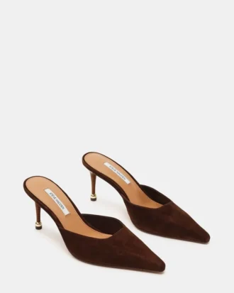 Adeline Brown Suede