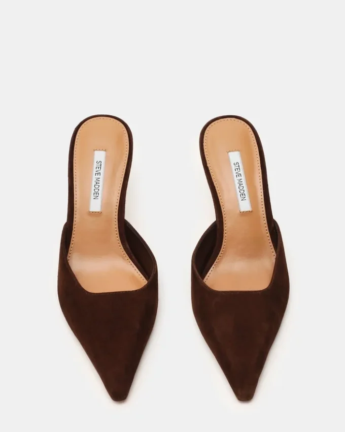 Adeline Brown Suede