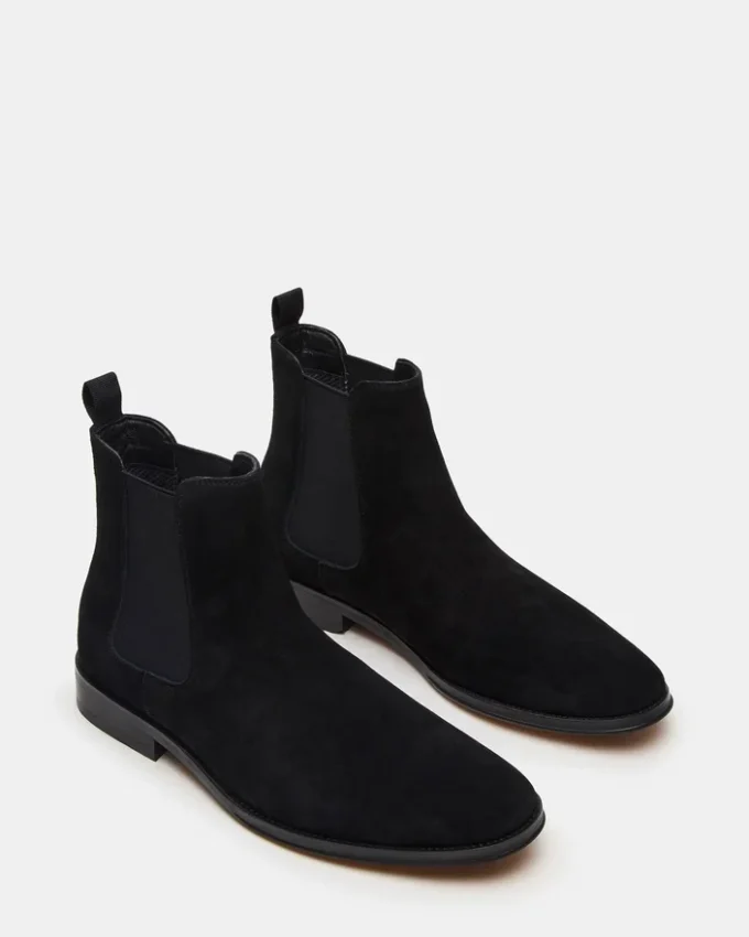 Aldair Black Suede