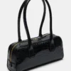 Anise Bag Black Crocodile