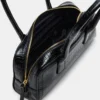 Anise Bag Black Crocodile