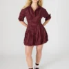 Arielle Dress Wine