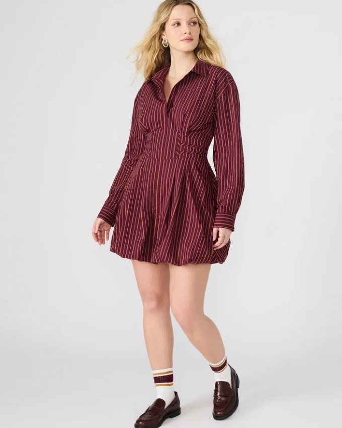 Arielle Dress Wine