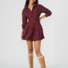 Arielle Dress Wine