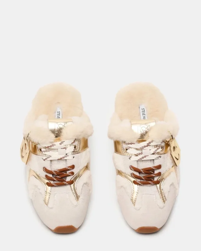 Aziel Mule Faux Fur Shearling