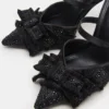 Baylin Black Satin Rhinestones