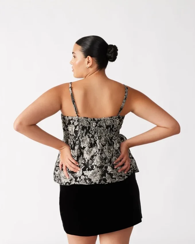 Bodi Top Black Multi