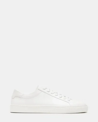 Bondd White Leather