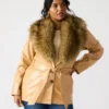 Bowery Coat Tan