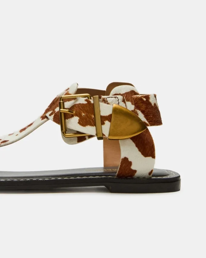 Brazinn Brown Cow Print