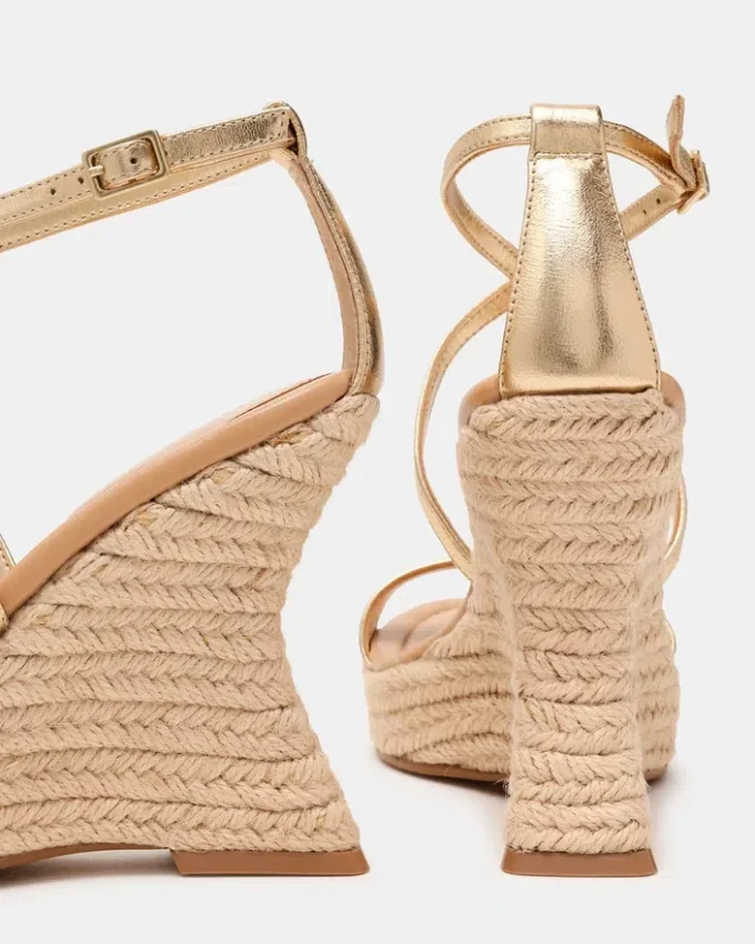 Caliana Gold Leather