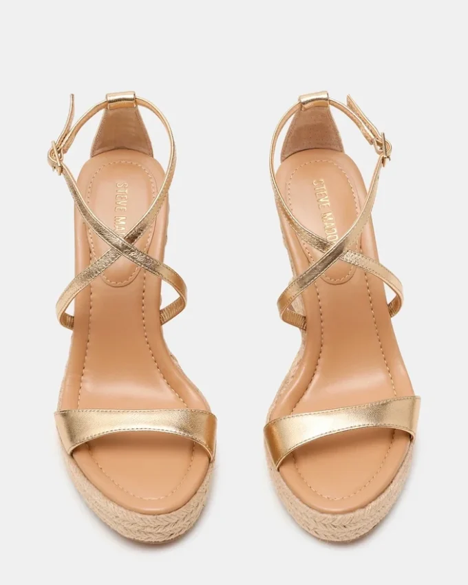 Caliana Gold Leather