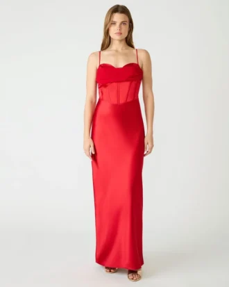 Carmela Dress Red