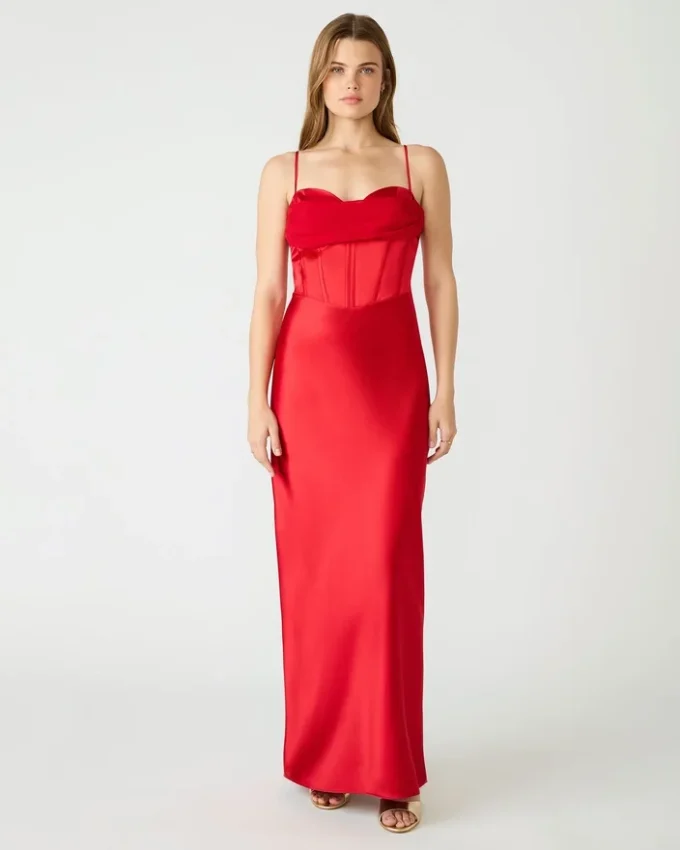 Carmela Dress Red
