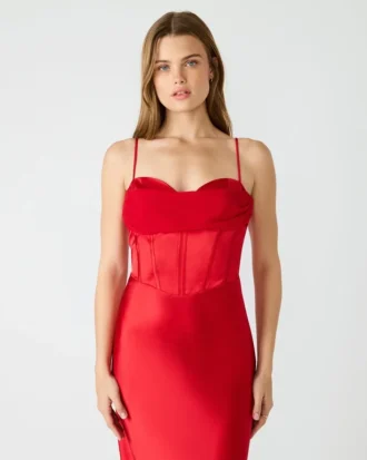 Carmela Dress Red