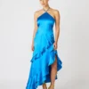 Caspia Dress Blue