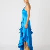 Caspia Dress Blue