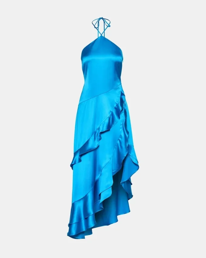 Caspia Dress Blue