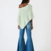Channing Poncho Bay Green