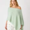 Channing Poncho Bay Green
