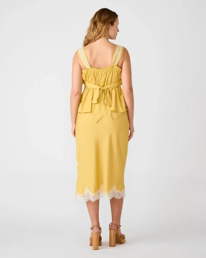 Cinthia Skirt Golden Lime