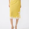 Cinthia Skirt Golden Lime