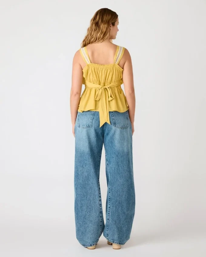 Cinthia Top Golden Lime