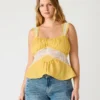 Cinthia Top Golden Lime