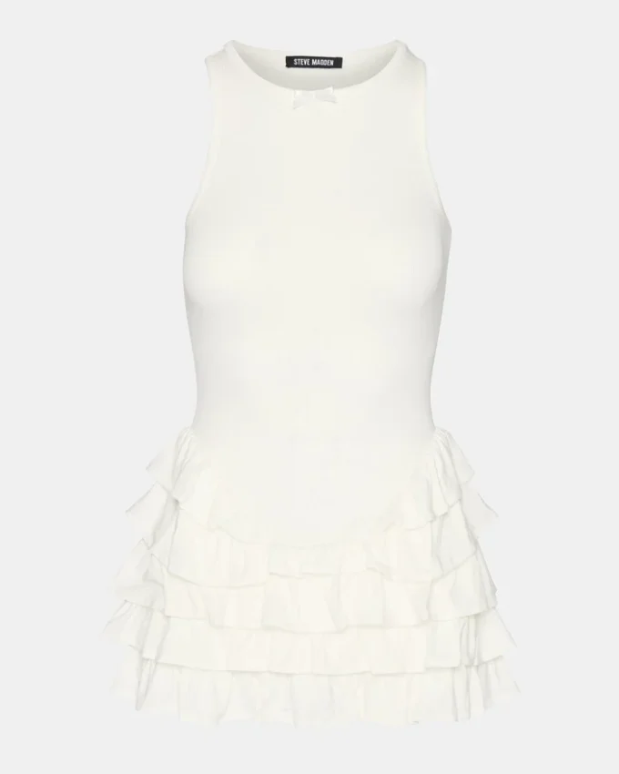 Clea Dress White