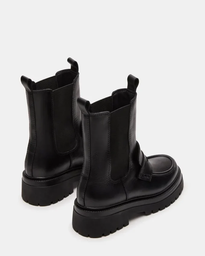 Conway Black Leather