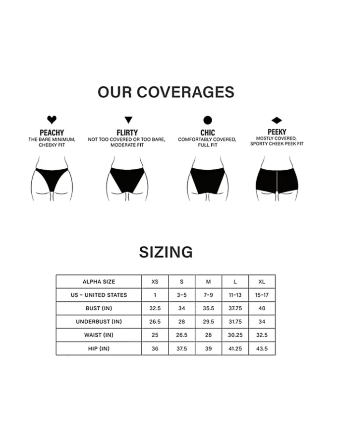 What a Stud Bikini Top Black