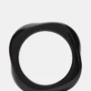 Curved Retro Bracelet Black