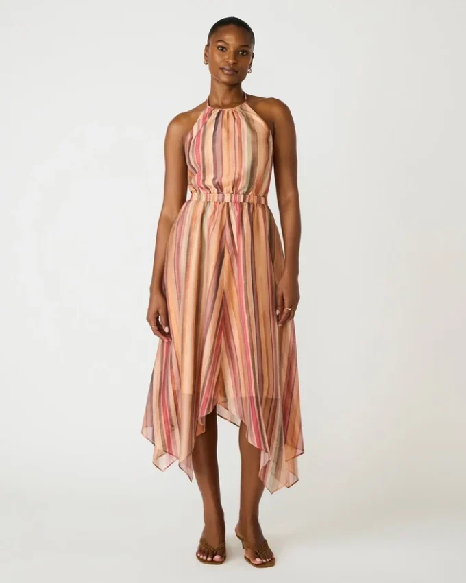 Dalina Dress Stripe Multi Dalina Dress Stripe Multi