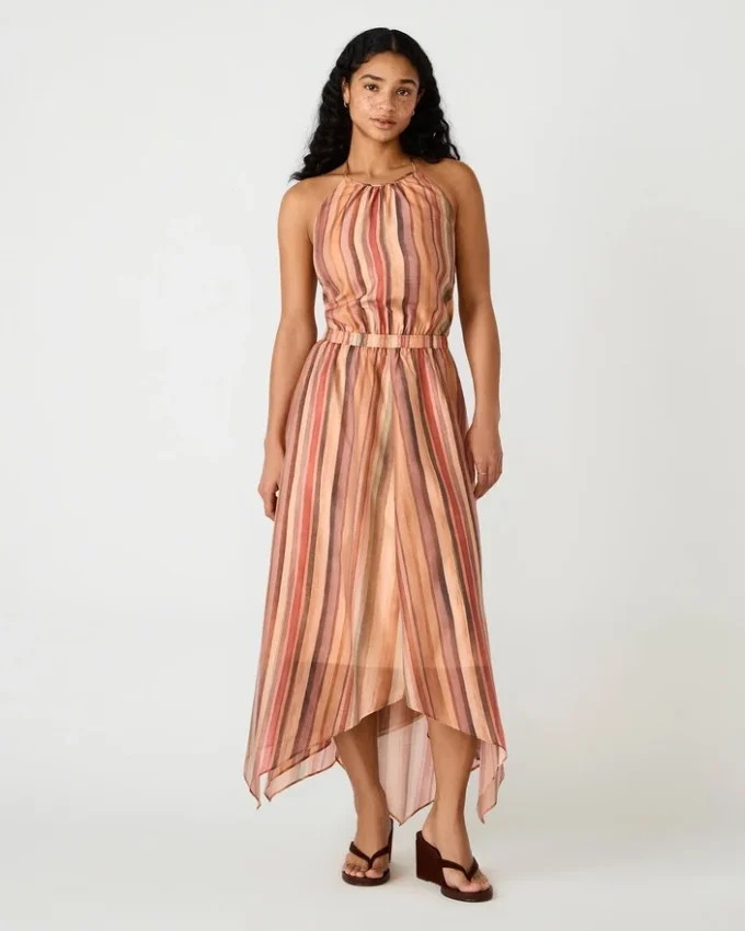 Dalina Dress Stripe Multi Dalina Dress Stripe Multi
