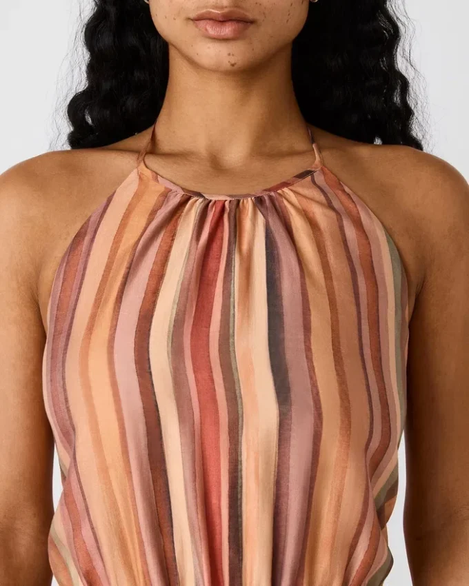 Dalina Dress Stripe Multi Dalina Dress Stripe Multi