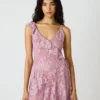Dariella Dress Mauve Shadows Dariella Dress Mauve Shadows
