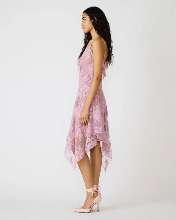 Dariella Dress Mauve Shadows Dariella Dress Mauve Shadows