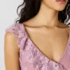 Dariella Dress Mauve Shadows Dariella Dress Mauve Shadows