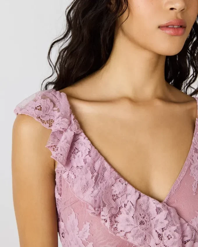Dariella Dress Mauve Shadows Dariella Dress Mauve Shadows