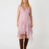 Dariella Dress Mauve Shadows Dariella Dress Mauve Shadows