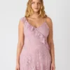 Dariella Dress Mauve Shadows Dariella Dress Mauve Shadows